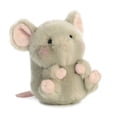 thumbnail image 1 of Ratón de peluche Aurora Round Rolly Pet Frisk Mouse, 12 cm, gris, 1 of 5