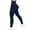 Dark Blue, variant on WHLBF Pants for Women Fashion Casual Printed Gradient Span Ladies High Waist Wide Leg Long Yoga Pants Dark Gray L