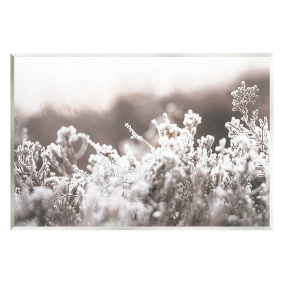 Stupell Industries Dainty Winter Blossoms Botanical Blooms Photograph Unframed Art Print Wall Art, Design by Leah Straatsma