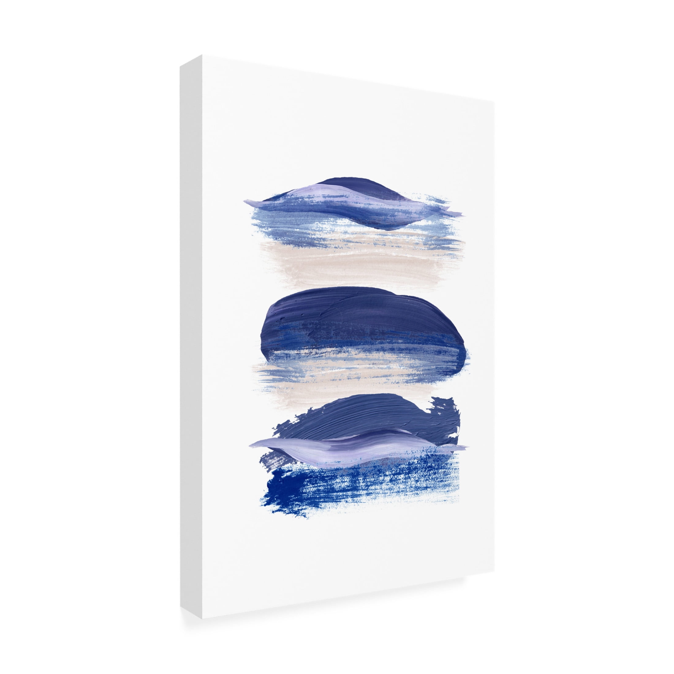 Trademark Fine Art Sally Ann Moss Boho Purple 2 Canvas Wall Art