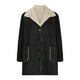 thumbnail image 4 of Chaquetas y abrigos casuales de manga larga sin capucha para mujer, abrigo de invierno cálido con solapa y botones, abrigo con bolsillos, 4 of 7