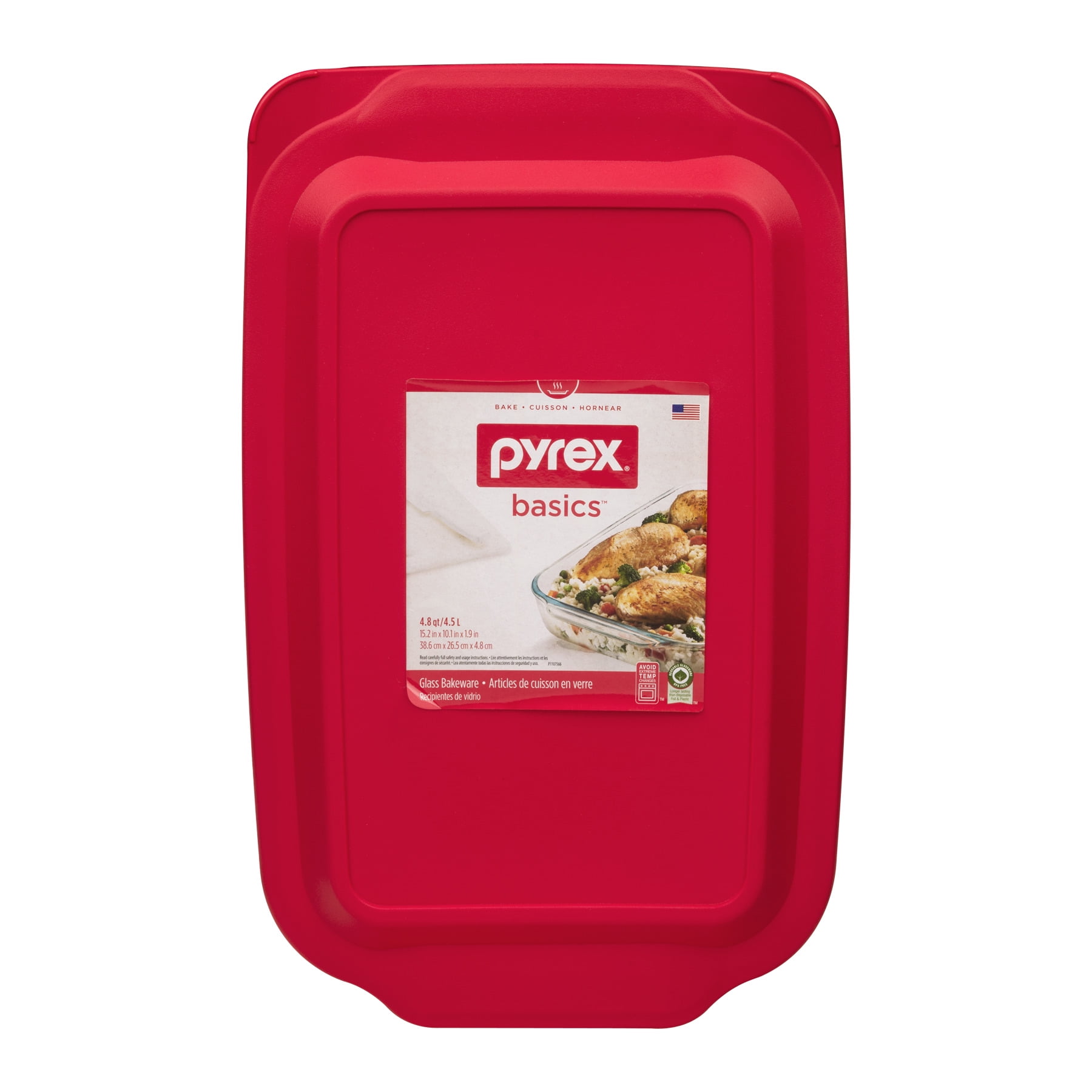 Pyrex® Basics™ 4.8 qt. Glass Bakeware Box