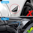 thumbnail image 4 of Kenally 2 pack/lote Color negro brillante/apariencia de fibra de carbono accesorios decorativos para coche seguro y confiable fácil de Automoción decorativa y accesorios, 4 of 6