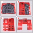 thumbnail image 4 of Wosthever Práctico organizador de carpetas de ropa para el hogar, tablero plegable de camisa rápida de plástico Almacenamiento y organización del hogar Wosthever HA024297-00, 4 of 6