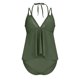 thumbnail image 4 of Tankini para mujer, traje de baño de dos piezas con espalda ajustable y retazos de red, traje de baño de dos piezas para mujer, trajes de baño tankini para mujer, traje de baño de 2 piezas para mujer,, 4 of 9