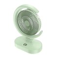 thumbnail image 2 of Ventilador de escritorio, ventilador pequeño silencioso, ventilador USB para habitaciones, ventilador de escritorio con pilas recargables, ventilador de oficina portátil con 3 velocidades, v, 2 of 3