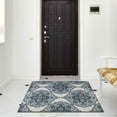 thumbnail image 4 of Ottomanson Non-Slip Area Rug for Living Room 3'3" x 5' Durable Low Profile Carpet, Off-White Oriental, 4 of 8