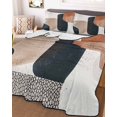 thumbnail image 2 of Quilts Twin XL Size, Boho Middle Century Soft Comforter Bedding Set for Bed, Abstract Modern Color Block Geometric Lightweight Quilted Bedspread with Pillow Cover(2 Pieces) for All Season, 68x98 Inch, 2 of 6