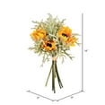 thumbnail image 2 of Vickerman 14" Artificial Yellow Sunflower Succulent Bouquet ., 2 of 2