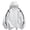 #31-White, variant on Mens Striped Side Zip Up Hooded Windbreaker Lightweight Loose Fit Outdoor Jacket for Men Black XL Gifts for Father
