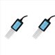 thumbnail image 1 of 2X 7 en 1 RS485 Sensor de Humedad y Temperatura del Suelo PH Conductividad Nutriente Sal Nitrógeno Fósforo Transmisor de Potasio, 1 of 5