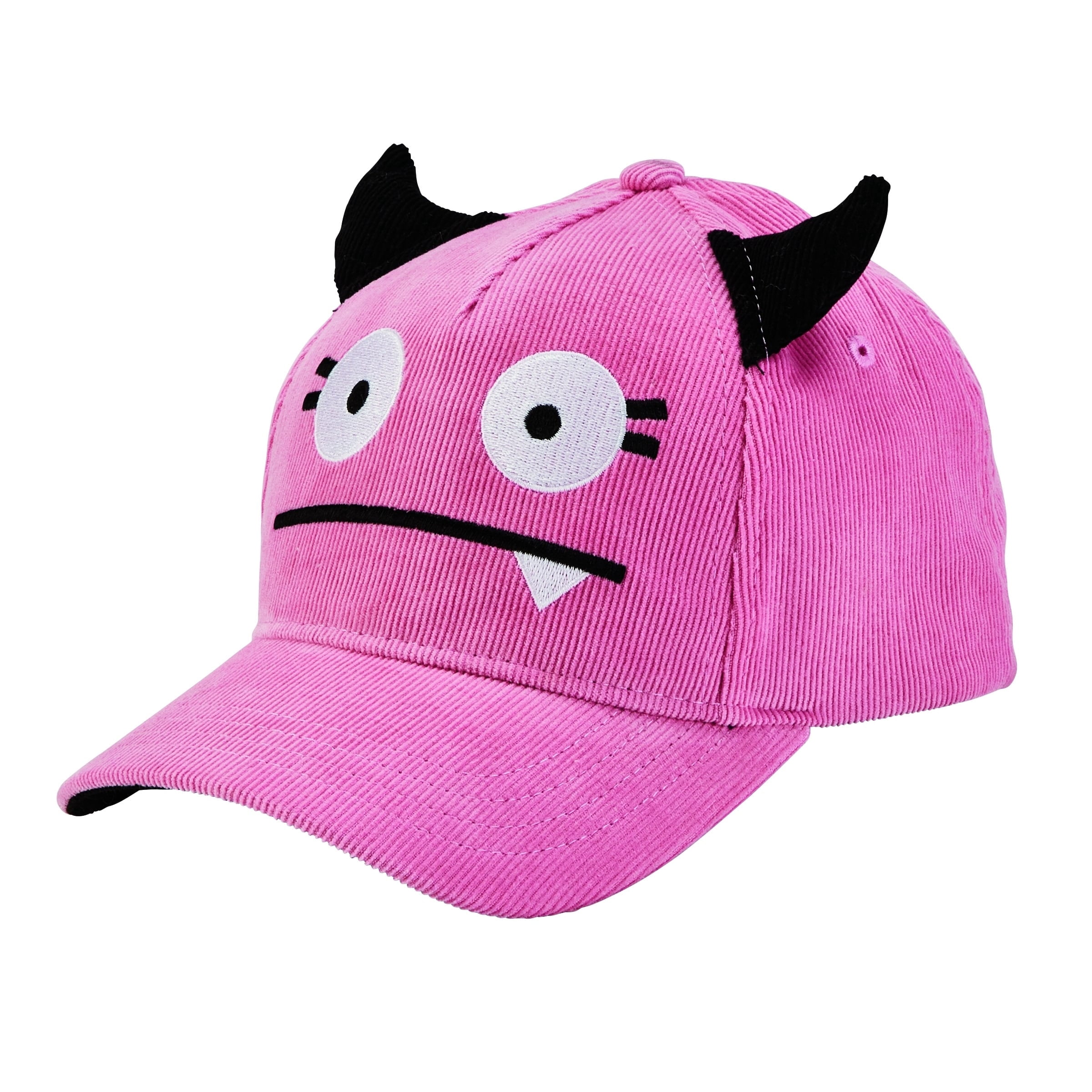 pink corduroy hat