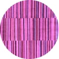 thumbnail image 1 of Ahgly Company Indoor Round Southwestern Purple Country Area Rugs, 8' Round, 1 of 4