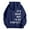 Navy, variant on Aocisk Women's Inspirational Mental Health Awareness Hoodie with 'It's Ok Not To Be Ok' Message for Support and Comfort Purple XL