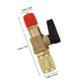 thumbnail image 2 of OUNONA Air Conditioner Valves Blue High Efficiency Control Refrigeration Systems 1Pack, 2 of 8