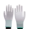 thumbnail image 4 of Qarigey 12 pares de guantes de seguridad de trabajo de PU para hombres y mujeres, guantes protectores reutilizables para electricistas, Protector de guantes y mitones Qarigey AP018764-00, 4 of 6