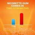 thumbnail image 6 of Nicorette Nicotine Coated Gum to Stop Smoking, 2Mg, Fruit Chill Flavor - 100+20 Count, 6 of 12
