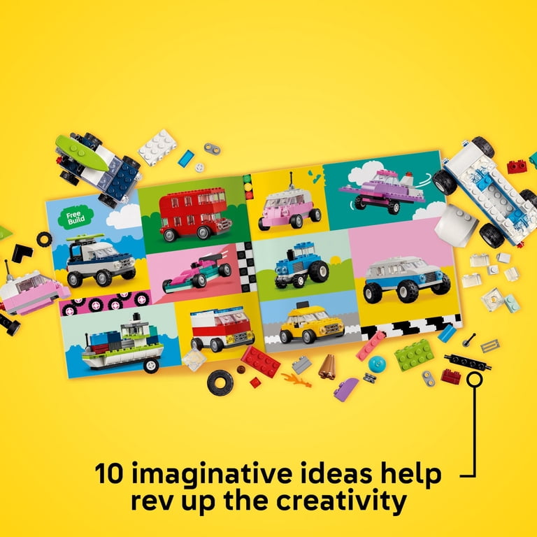 Creative Vehicles Building Set, 900 Pieces with 52 Wheels photo 6