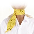 thumbnail image 3 of Unique Bargains 1 Pc Scarf Headband Fashion Printed Pattern Neck Scarf for Women Yellow, 3 of 5