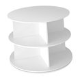 thumbnail image 2 of Luzkey Rotating Shoe Rack, Storage , Shoe Organizer, Shoe Storage Rack, Space Saving, Rotatable, Shoe Display, Lazy for The Entrance Area Two Layer, 2 of 8