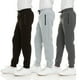 thumbnail image 1 of Pantalones jogger de felpa para niño PURE CHAMP, paquete de 3, con cierre, 1 of 5