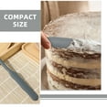 thumbnail image 6 of PENIKOKO 2-Pack Grey Silicone Jar Spatulas for Kitchen Use, Cream Scraper and Baking Tools, Flexible and, 6 of 7