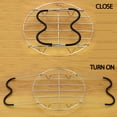 thumbnail image 2 of Pressure Cooker Instant Pot Trivet Wire Steam Rack with Heat Resistant Handles;Pressure Cooker Instant Pot Trivet Steam Rack with Heat Resistant Handles, 2 of 6