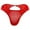 Red, variant on Bigersell Womens Briefs Underwear Clearance Thong Panties Seamless Panty Style P-247 Polyester Bikini Panties Ladies Thong Briefs High Waist Women's Bikini Panties Black One Size