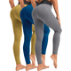 thumbnail image 1 of Set 3 Mallones Mujer Leggings Stretch Leggins Mayon Mallas, 1 of 5