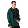 thumbnail image 3 of ThePirateDressing Medieval Renaissance Poet Shirt Costume, 3 of 5