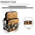 thumbnail image 6 of Chririnla Crossbody Purse Halloween Pattern Portable Crossbody Bag for Daily Use, Polyester Lightweight Satchel Bags, 6 of 7