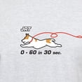 thumbnail image 3 of CafePress - JRT 0 60 In 30 Sec. Light T Shirt - Men's Classic Graphic T-Shirt, 3 of 4