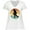 AA-White, variant on Inktastic Hockey Player Retro Sunset Women's Plus Size V-Neck T-Shirt