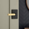 thumbnail image 4 of Kwikset 730MALRCT-514 Mirada Privacy Door Lever Set - Black, 4 of 7