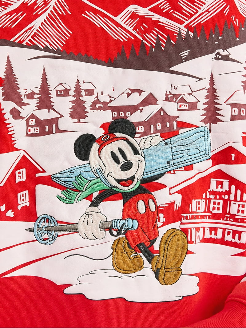 Disney Mickey Mouse Apres Ski Men's and Big Men's Graphic Hoodie