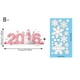 thumbnail image 3 of Pegatinas navideñas de copos de nieve para ventana 2026 | Calcomanías navideñas de PVC extraíbles con diseños de muñecos de nieve y árboles de Navidad | Película transparente festiva para decoración, 3 of 4