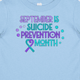 thumbnail image 4 of Inktastic September is Suicide Prevention Month Boys or Girls Baby T-Shirt, 4 of 5