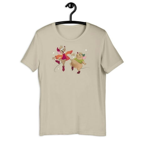 vintage Cinderella Jaq And Gus T-shirt Hoodie Kids Child Tote Bag Tshirt S-M-L-XL-XXL-3XL-4XL-5XL Gildan Oversized Men Women Unisex A374-TH9036
