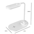 thumbnail image 5 of LED Desk Lamp under $5! Xqxayjr LED Desk Lamp with Wireless Charging, Touch Control Table Lamp with 3 Color Modes, Eye-Caring Gooseneck Lamp for Office and Home, Adjustable Desk Light, 5 of 9