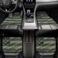 thumbnail image 6 of Daiia Jungle Green Camo USA Flag Printed Car Floor Mats Set of 4, Durable Non Slip Auto Floor Carpet, Car Interior Carpets Proof Foot Pads Anti-Slip Cushion Automoetive Accessories, 6 of 6