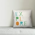thumbnail image 3 of Creative Products Explore 16x16 Spun Poly Pillow, 3 of 3