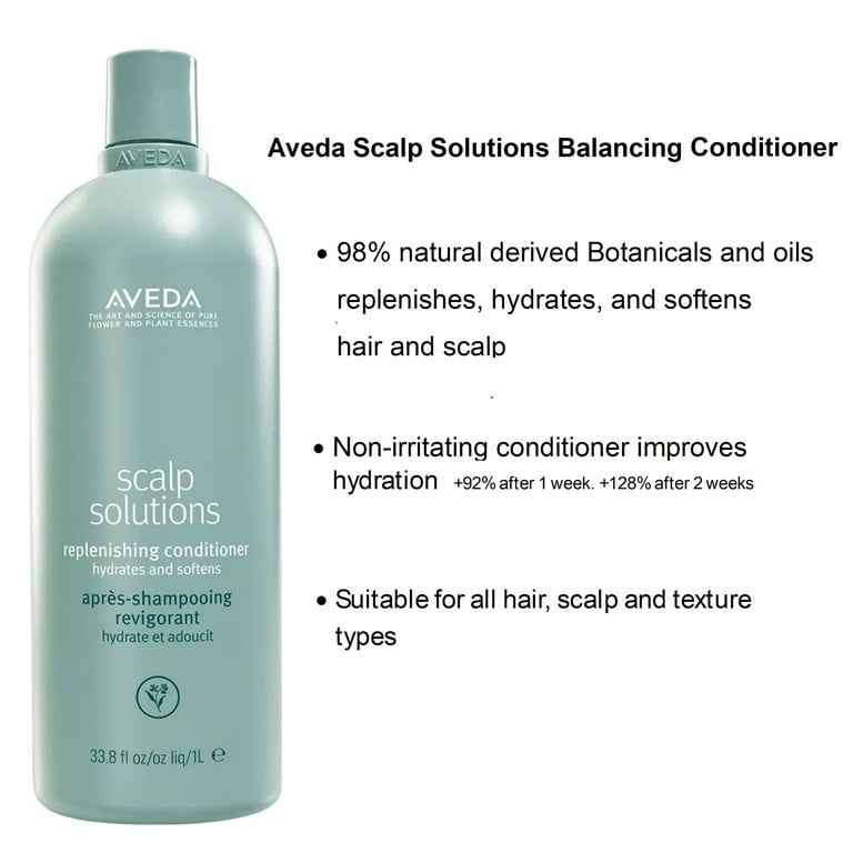 Aveda scalp solutions リンス・コンディショナー 1L Aveda Scalp Solutions Conditioner Restaurador, Hydrating, 33.8 Fl