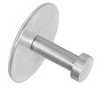 thumbnail image 2 of Internet?s Best Contemporary Wall Mounted Hook - Single - Stainless Steel Coat Hook - Towel Robe Hat Key Hook, 2 of 2