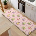 thumbnail image 5 of Floral Fairy Princess Pattern Kitchen Rug Mat,Kitchen Runner Rugs Non Skid Washable,Decorative Kitchen Floor Mats for Kitchen,Sink,Laundry,17"x47.2", 5 of 7