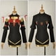 thumbnail image 4 of Disfraz de Cosplay de Astolfo el Jinete Negro, Vestido Negro de Manga Larga, Capa, Falda Ajustada, Fajas, Traje de Fiesta de Carnaval de Halloween, 4 of 4