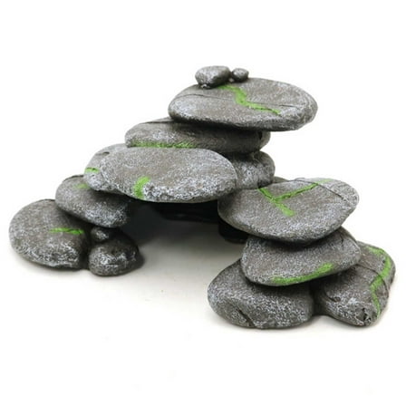 Fish Tank Aquarium Rocks For Fish Tank Underwater Landscape Aquarium Mountain View Ornament for Fish Shrimp Hiding Aquarium Ornament