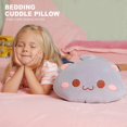 thumbnail image 5 of Almohada de Felpa, Lindo cojín de muñeca de Gato, Juguete Suave de Anime de Dibujos Animados, Almohada para sofá Cama para Dormir, decoración Creativa, Regalo para niñas, niños, cumpleaños, Navidad Rojo Verde, 5 of 5