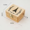 thumbnail image 2 of Coofit Musical Box Wooden Fashion Creative Music Box Tabletop Ornament Home Decor, 2 of 9