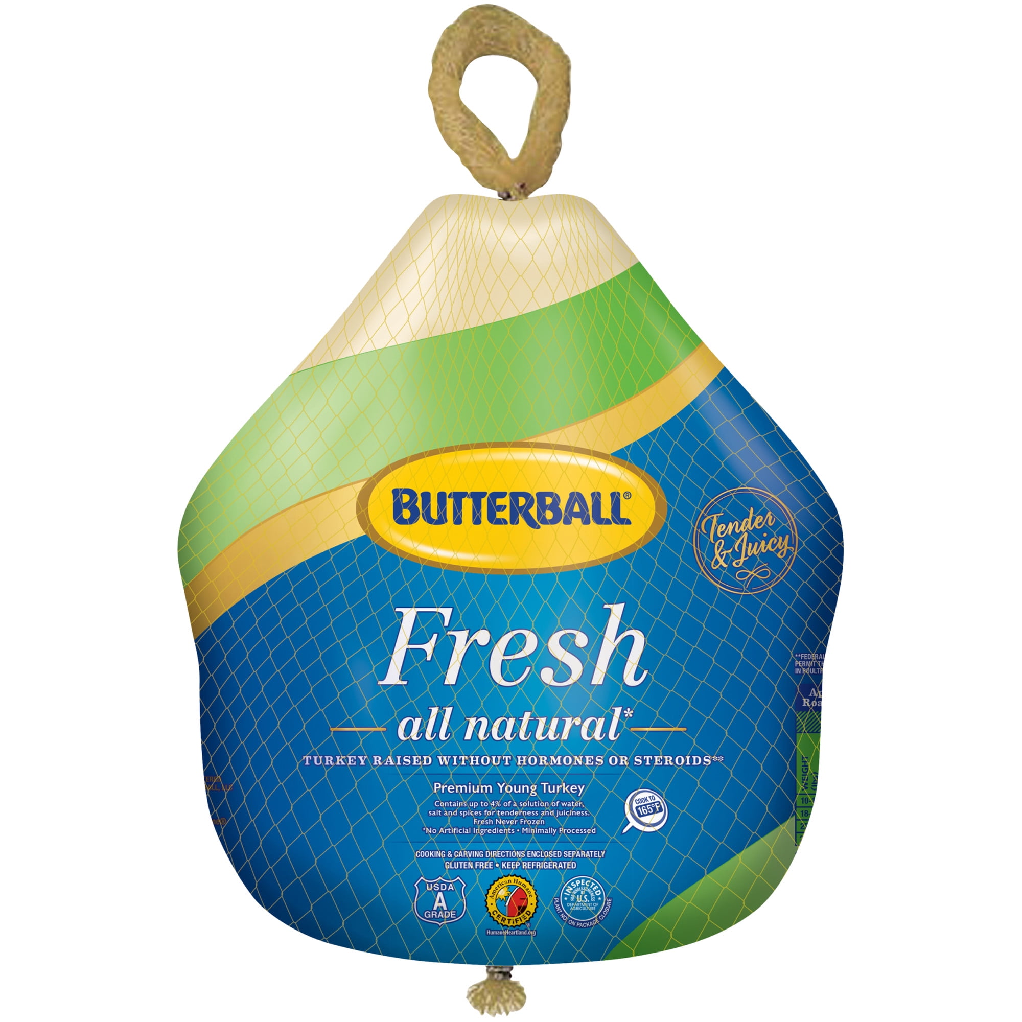 Butterball All Natural Premium Young Turkey, Fresh, 1016 lbs