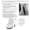thumbnail image 2 of Bolt-in Permanent Black Car Seat Belt Extender 13 Inch Belt Extension, 2 of 5